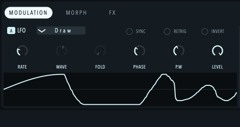 Draw LFO mode