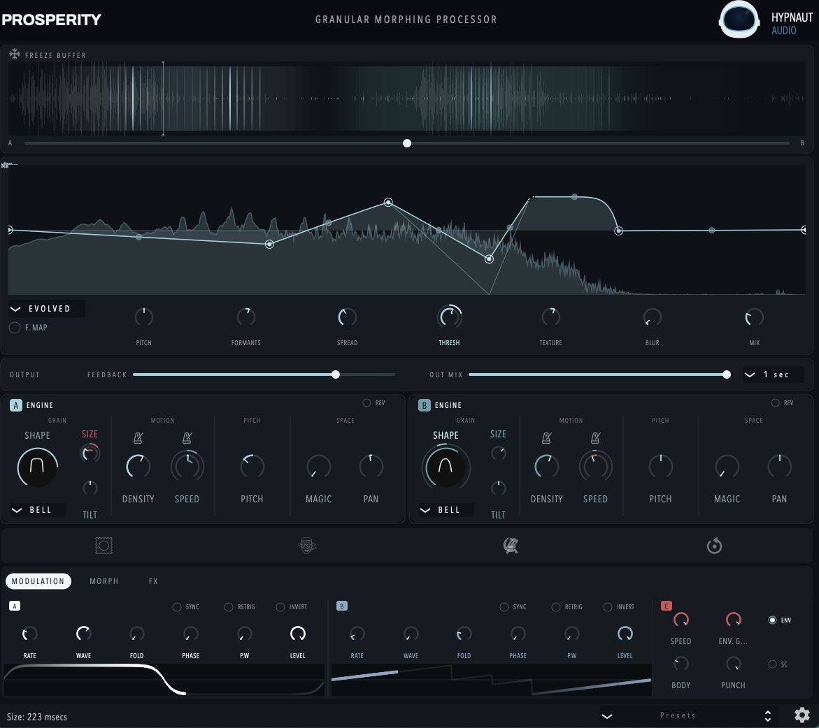 Prosperity FX interface