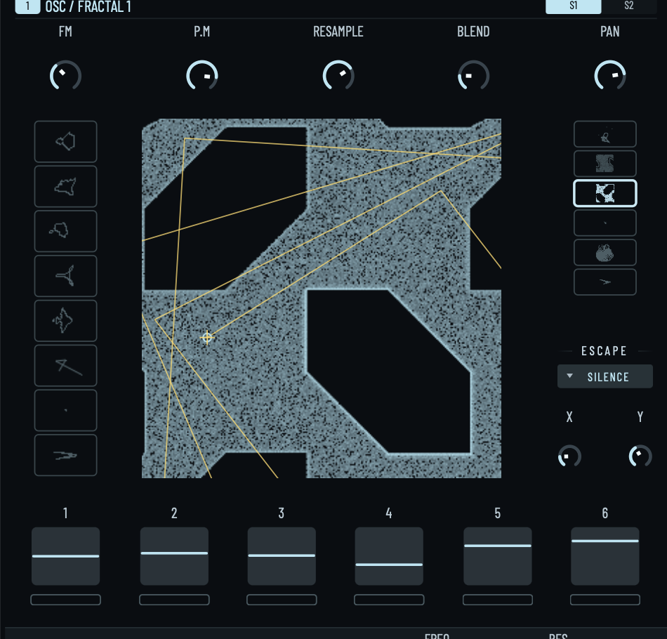 Sisyphus current oscillator orbit algorithms and trajectory mode controls