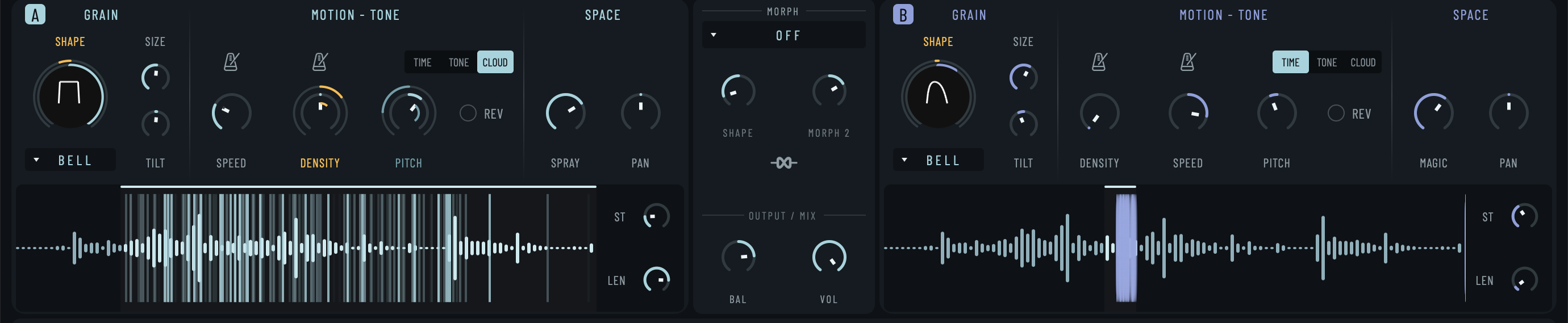 Prosperity Synth granular engines