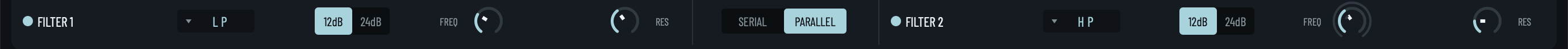 Dual State-Variable Filters